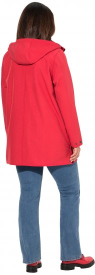 Ulla Popken HYPRAR Softshell Fleece-Lined Jacket Salsa Red - Vestes - 