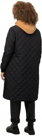 Ulla Popken 2-in-1 Quilted Fleece Lined Coat Black - Vestes - 