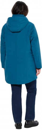 Ulla Popken HYPRAR Long Softshell Jacket Ocean Blue - Vestes - 