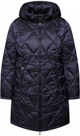 Ulla Popken HYPRAR Diamond Quilted Jacket Night Blue - Vestes - 
