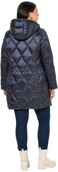 Ulla Popken HYPRAR Diamond Quilted Jacket Night Blue - Vestes - 