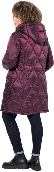 Ulla Popken HYPRAR Diamond Quilted Jacket Carmine Red - Vestes - 
