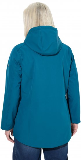 Ulla Popken HYPRAR Triple Function Softshell Jacket Teal - Vestes - 