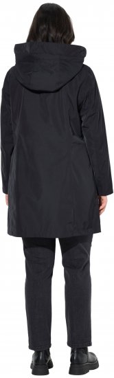 Ulla Popken HYPRAR Waterproof Jacket Black - Vestes - 