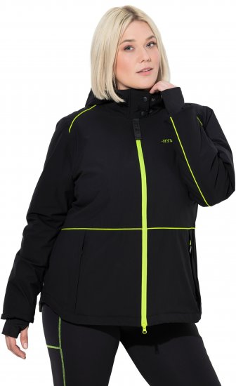 Ulla Popken HYPRAR Triple Function Coat Black - Vestes - 