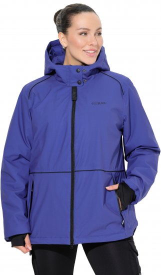 Ulla Popken HYPRAR Triple Function Coat Blueberry - Vestes - 