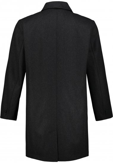 JP1880 Coat Wool Blend Water Repellent Dark Grey - Vestes - Vestes Homme Grandes Tailles
