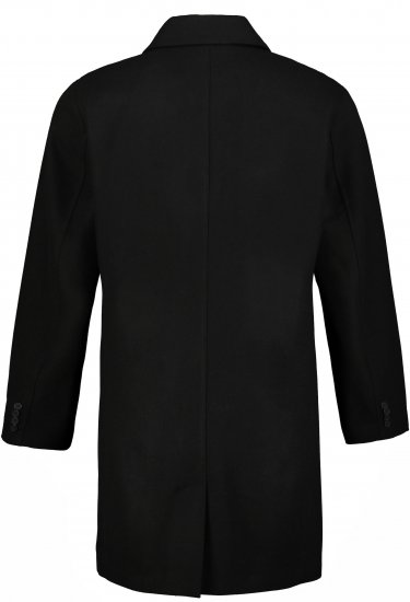JP1880 Coat Wool Blend Water Repellent Black - Vestes - Vestes Homme Grandes Tailles