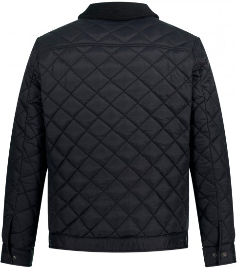 JP1880 Jacket Quilted Black - Vestes - Vestes Homme Grandes Tailles