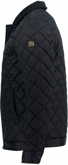 JP1880 Jacket Quilted Black - Vestes - Vestes Homme Grandes Tailles