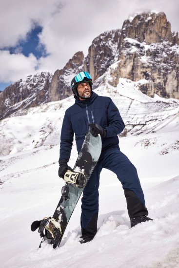 Jay-Pi Ski Jacket Functional Waterproof Windproof Navy - Vêtements de ski - 