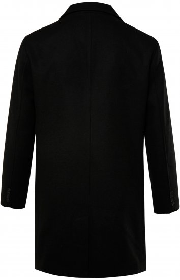 JP1880 Coat Classic Wool Blend Black - Vestes - Vestes Homme Grandes Tailles