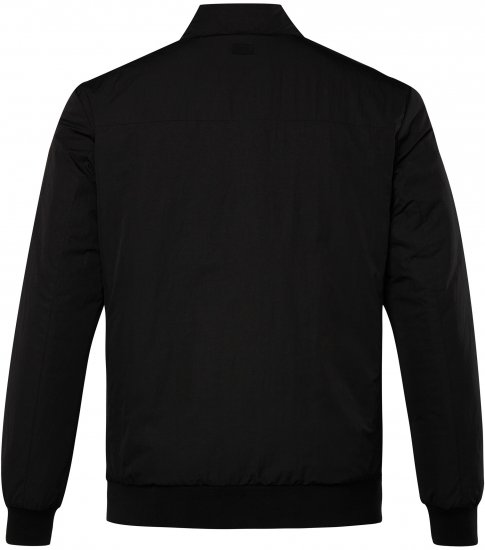 STHUGE Bomber Jacket Quilted Black - Vestes - Vestes Homme Grandes Tailles