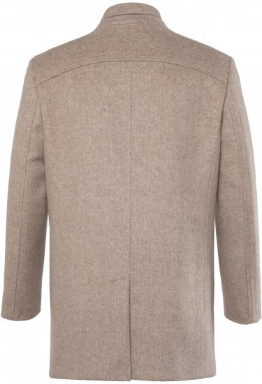 JP1880 Coat Wool Blend Beige Melange - Vestes - Vestes Homme Grandes Tailles