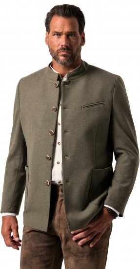 JP1880 Jacket Traditional Flexnamic Green - Vestes - Vestes Homme Grandes Tailles
