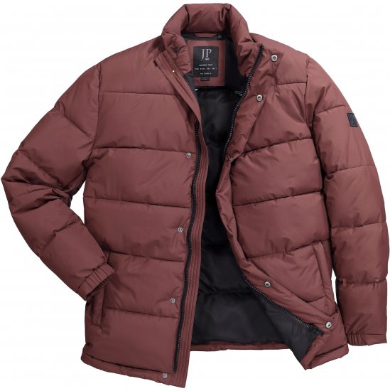JP1880 Jacket Quilted Extra Warm Brown - Vestes - Vestes Homme Grandes Tailles