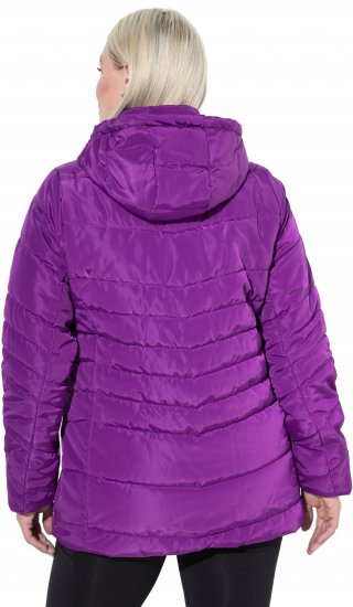 Ulla Popken Quilted Water Repellent Jacket Dark Purple - Vestes - 