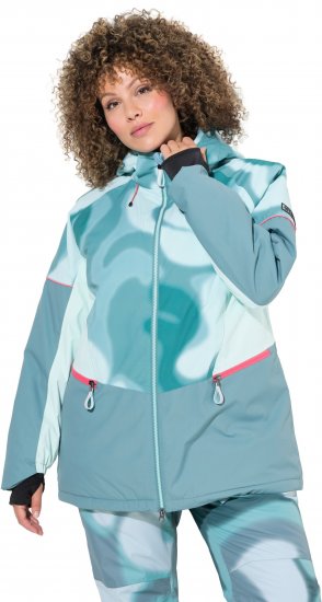 Ulla Popken HYPRAR Performance Jacket Ice Green - Vestes - 