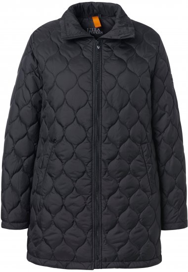 Ulla Popken HYPRAR Water-Repellent Quilted Jacket Black - Vestes - 
