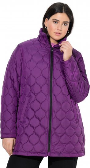 Ulla Popken HYPRAR Water-Repellent Quilted Jacket Plum - Vestes - 