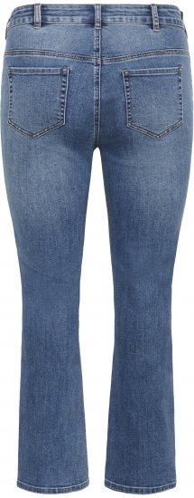 Kaffe Curve Dina Jean droit longueur standard Bleu - Jeans & Pantalons Femme Grandes Tailles – Plus Size - 