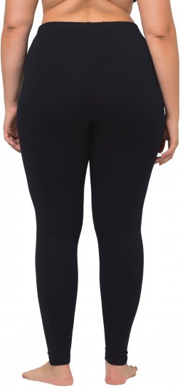 Ulla Popken Basic Stretch Knit Ankle Length Leggings Navy - Jeans & Pantalons Femme Grandes Tailles – Plus Size - 