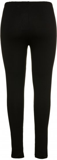 Ulla Popken Viscose Spandex Leggings Black - Jeans & Pantalons Femme Grandes Tailles – Plus Size - 