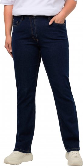 Ulla Popken Regular Fit Mandy Stretch Jeans Blue Denim - Jeans & Pantalons Femme Grandes Tailles – Plus Size - 