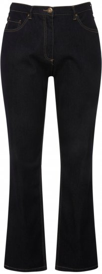 Ulla Popken Regular Fit Mandy Stretch Jeans Dark Blue Denim - Jeans & Pantalons Femme Grandes Tailles – Plus Size - 