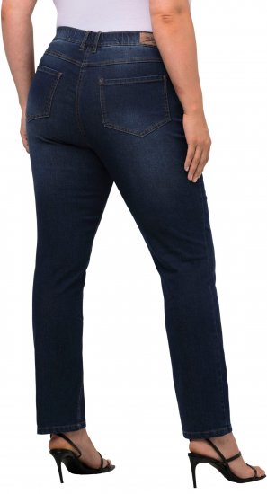 Ulla Popken Sammy Fit Slim Leg Stretch Jeans Blue Denim - Jeans & Pantalons Femme Grandes Tailles – Plus Size - 