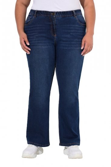 Ulla Popken Marie Fit Bootcut Stretch Jeans Blue Denim - Ulla Popken - Vêtements Ulla Popken Grande Taille