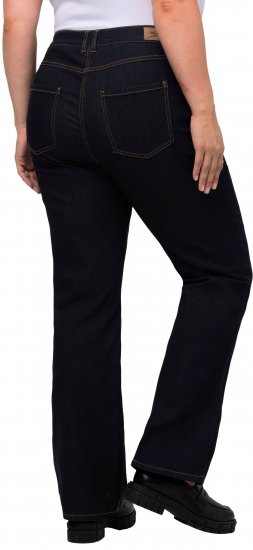 Ulla Popken Marie Fit Bootcut Stretch Jeans Dark Blue Denim - Jeans & Pantalons Femme Grandes Tailles – Plus Size - 