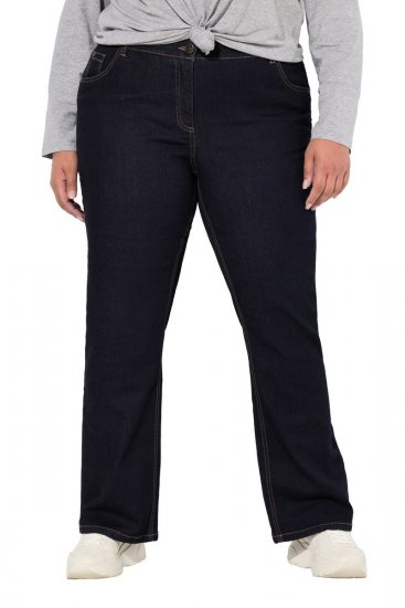 Ulla Popken Marie Fit Bootcut Stretch Jeans Dark Blue Denim - Ulla Popken - Vêtements Ulla Popken Grande Taille