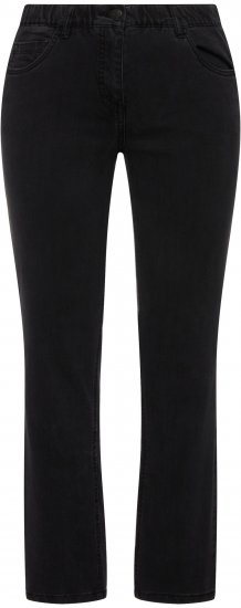 Ulla Popken Stretch Sarah Fit Skinny Jeans Black - Jeans & Pantalons Femme Grandes Tailles – Plus Size - 