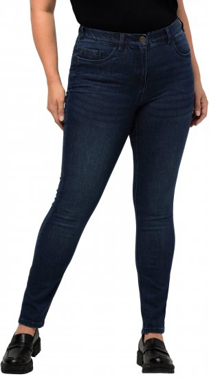 Ulla Popken Stretch Sarah Fit Skinny Jeans Blue Denim - Jeans & Pantalons Femme Grandes Tailles – Plus Size - 