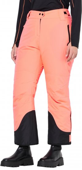 Ulla Popken HYPRAR Triple Function Ski Pants Neon Pink - Jeans & Pantalons Femme Grandes Tailles – Plus Size - 