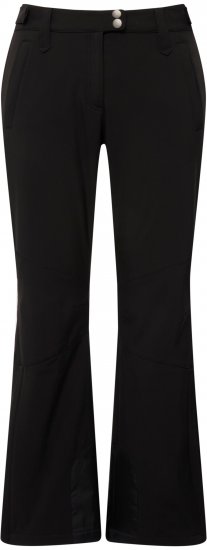 Ulla Popken Water Repellent Softshell Pants Black - Jeans & Pantalons Femme Grandes Tailles – Plus Size - 