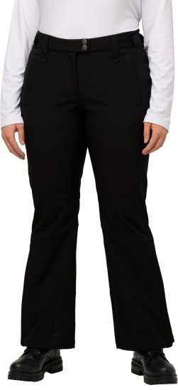 Ulla Popken Water Repellent Softshell Pants Black - Jeans & Pantalons Femme Grandes Tailles – Plus Size - 
