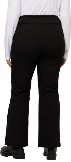 Ulla Popken Water Repellent Softshell Pants Black - Jeans & Pantalons Femme Grandes Tailles – Plus Size - 