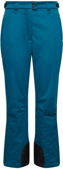 Ulla Popken Water Repellent Softshell Pants Dark Petrol - Jeans & Pantalons Femme Grandes Tailles – Plus Size - 