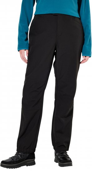 Ulla Popken Softshell Triple Function Fleece Lined Pants Black - Jeans & Pantalons Femme Grandes Tailles – Plus Size - 