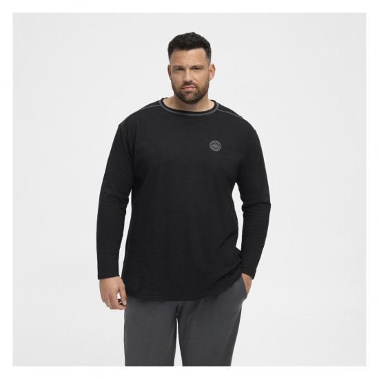 North Latitude Py Jersey O-Neck Long Sleeve Black - Sous-vêtements & bain - Sous-vêtements Grande Taille