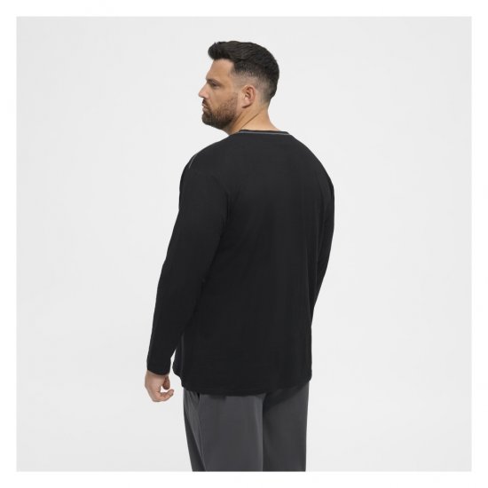 North Latitude Py Jersey O-Neck Long Sleeve Black - Sous-vêtements & bain - Sous-vêtements Grande Taille
