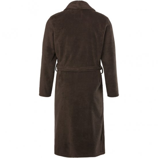 JP1880 Bathrobe Extra Soft Terry Cloth Brown - Sous-vêtements & bain - Sous-vêtements Grande Taille
