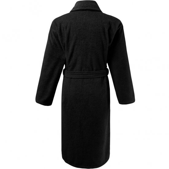 JP1880 Bathrobe Extra Soft Terry Cloth Black - Sous-vêtements & bain - Sous-vêtements Grande Taille