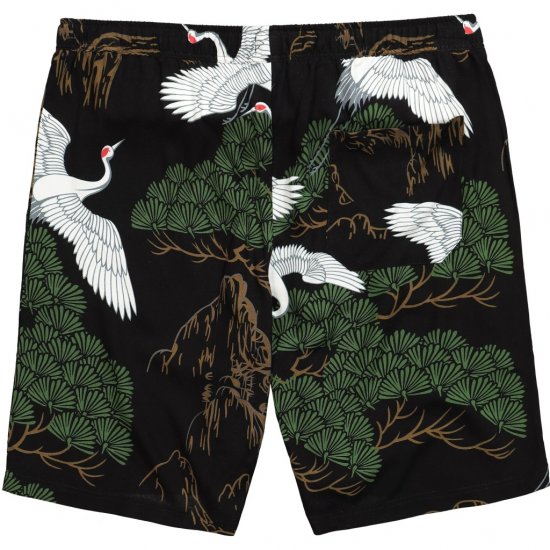 JP1880 Bermuda Shorts All-over Print Black - Shorts - Shorts hommes grande taille