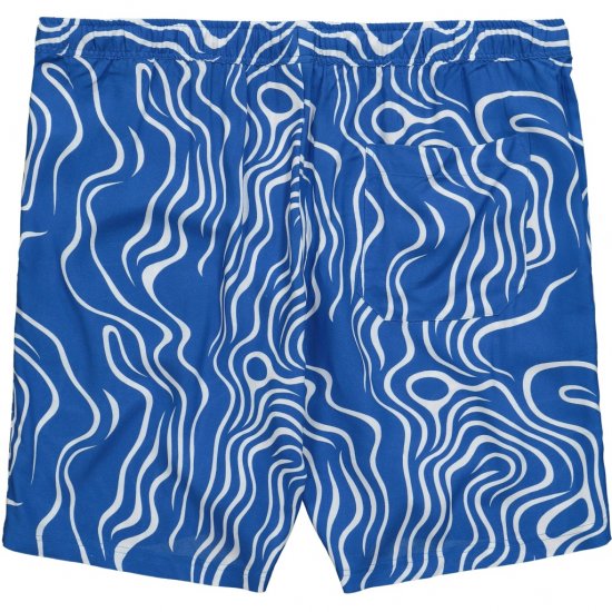 JP1880 Bermuda Shorts All-over Print Royal Blue - Shorts - Shorts hommes grande taille