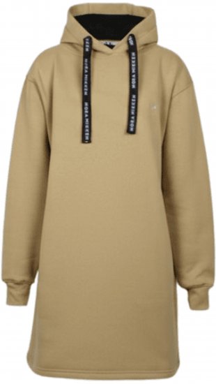 Nora Mikken KRISTINA Long Hoodie Camel - Sweatshirts & hoodies - 