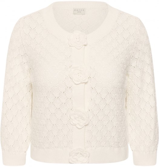 Kaffe Curve Kathrina Pullover White - Pulls en maille - 