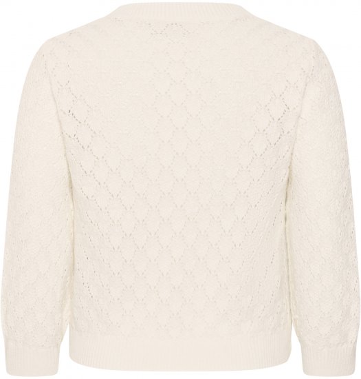 Kaffe Curve Kathrina Pullover White - Pulls en maille - 